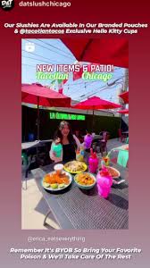 @DAT SLUSH has teamed up with @Tacotlán to make your summer a very exciting  and memorable one. Come get your slushees & amazing food! B.Y.O.B.  #SlushBoyz #SlushSummer #barriatacos #fypシ