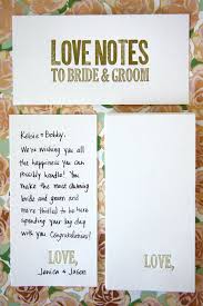 Love Notes For The Bride And Groom Gold Love Le Wedding Guest Book Alternative Diy Wedding Invitations Vintage Elegant Wedding Gifts For Bride And Groom