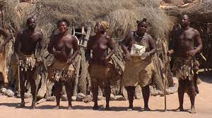 As a khoisan group, most nama are small boned and light skinned, but taller than the most famous bushman group, the san, who also live in namibia. Namibia Damara People Dancing And Singing Youtube