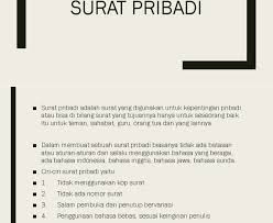 Meskipun disebut surat pribadi, tetapi terkadang ada beberapa surat pribadi yang menggunakan bahasa baku, tetapi tidak mengikuti kaidah surat resmi. 16 Contoh Surat Pribadi Nganggo Basa Jawa Kumpulan Contoh Surat