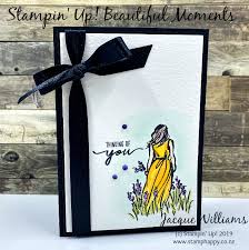 Finally, write the note as neatly as you can on a sympathy card or nice stationery and get it in the mail. Beautiful Moments Sympathy Card In Watercolor Stamp Happy Jacque Williams Stampin Up Demonstrator