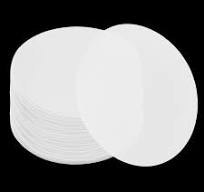 100 Pcs Papel de Filtro Laboratorio Grande 15cm Papel de Filtro Cualitativo  Filtro de Velocidad Media Papel de Filtro Redondo Papel de Filtro de Fibra  ...