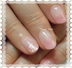 桜貝のような nails mother of the bride beauty