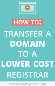 How To Transfer A Domain To A Lower Cost Registrar In 2020 Web Design Tips Business Blog Blog Strategy