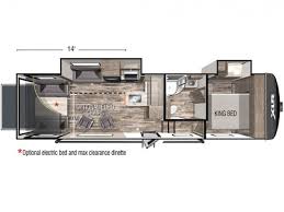 Grand design 5th wheel toy hauler floor plans. 2022 Xlr Boost 32rzr14 Toy Hauler Fifth Wheel By Forest River On Sale Rvn21286