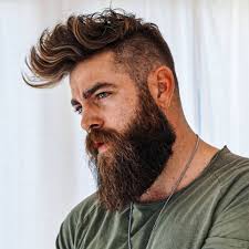 Fade taper low haircuts pompadour fade taper pelo corte haircut haircuts bun braids hairstyles hombre hombres slick cortes hair cut mens. Cortes De Pelo Con Barba 20 Estilos Que Dominan La Escena Masculina