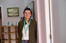 Elsa Conde, presidenta de la Asociación Contra el Cáncer en Algeciras:  "Tenemos que implicar más a los jóvenes en la asociación porque necesitamos  voluntarios"