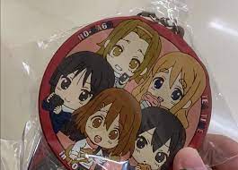 Anime K-ON K-ON! Rubber Strap Keychain Cup Mat Coaster Yui Mio Ritsu Megumi  Gift | eBay