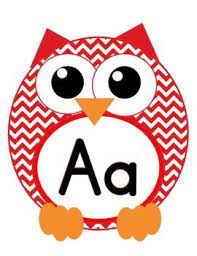 With upper and lower case letters letters alongside a little green owl with large eyes, educational vector. Owlphabet Chevron Owl Alphabet Printables By Hm T Tpt In 2021 Owl Theme Classroom Alphabet Printables Alphabet Preschool