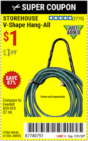 Storehouse V Shape Hang All For 1 In 2020 Harbor Freight Tools Harbor Freight Coupon V Shape