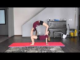 2 Person Acro Stunts Youtube Two People Yoga Poses Acro Yoga Two Person Yoga