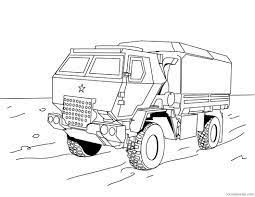 38+ military vehicles coloring pages for printing and coloring. Truck Coloring Pages Army Truck Coloring4free Coloring4free Com