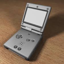 Gameboy 3d Model Ad Gameboy Model Gameboy Game Boy Advance Sp Gaming Products