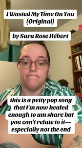 #pettypop #originalsong #queermusic #nonbinarymusician #wastedtime  #lovesong #sararosesongs #canadianmusic
