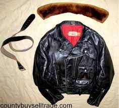 Vintage 1950 S Sears Hercules Steer Hide Motorcycle Jacket Size 42 Ephrata County Buy Sell Trade Leather Jacket Style Vintage Leather Jacket Jackets