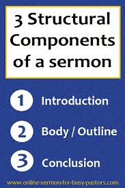 Planning is еѕѕеntiаl before writing аn еffесtivе sermon. There Are Three Parts To Every Sermon Introduction Body Or Sermon Outline And Conclusion Sermon Sermon Book Understanding The Bible