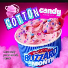 Bring Back The Cotton Candy Blizzard Cotton Candy Blizzard Dairy Queen Blizzard Recipe