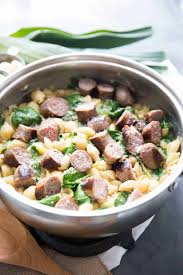 Maybe you would like to learn more about one of these? Sausage Pasta With Spinach And Leeks Lemonsforlulu Com
