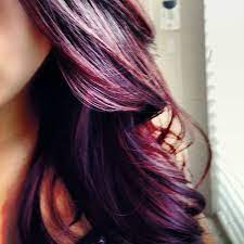 Love It Burgundy Plum With A Dark Base If Only I Had The Guts Hair Color Plum Diy Hair Color Hair Color Burgundy
