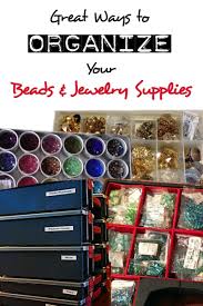 Each tray has a different style of divider, made for different types of jewelry and helps keep rings, bracelets, earrings and necklaces separate to. The Best Ways To Organize And Store Beads And Jewelry Supplies Feltmagnet