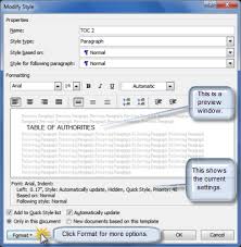 To create a table of contents, open your document in microsoft word 2010 and click on the home tab. How To Modify A Table Of Contents In Microsoft Word Legal Office Guru