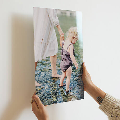 Sleek Aluminum Metal Print 11x14