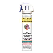 Simply Spray Soft Fabric Brite Yellow Spray Paint Spray Paints Painting Supplies Craft Supplies Factory Direct Craft