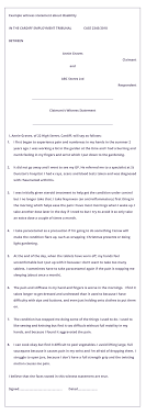Writing a good witness statement. Witness Statements In The Employment Tribunal In England And Wales By Expert Advice Adviser Online Medium