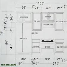 kitchen cabinets dimensions. standard
