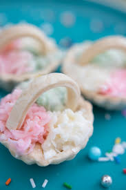 Easter Coconut Cordial Baskets - Kravings Food Adventures