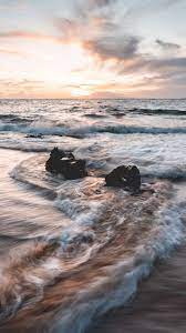 The Latest Iphone11 Iphone11 Pro Iphone 11 Pro Max Mobile Phone Hd Wallpapers Free Download Sea Waves Rocks Foam Ho Ocean Wave Sounds Ocean Sounds Ocean