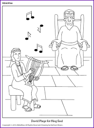 King saul coloring pages are a fun way for kids of all ages to develop creativity, focus, motor skills and color recognition. Pin On David