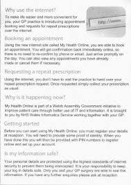 We did not find results for: My Health Online Eglwysbach Medical Practice