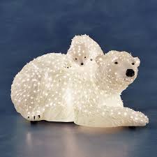New and used items, cars, real estate, jobs beautiful gorgeous life like figurine for christmas with stunning fabric. Want To Buy Konstsmide Fiber Optic Led Polar Bear With Young