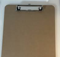 15 Pack Clipboards Letter Size 9 X 12.5 Eco-Friendly Wood Clip Board  Hardboard