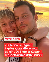 Matteo Giunta racconta dell'amore con Federica Pellegrini: «Lei è un po'  gelosa. Adesso alleno solo uomini però non c'entra con la sua gelosia.  Allenare le donne è una sfida, se riesci a