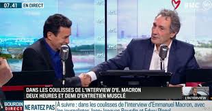 Notamment lorsque le patron de mediapart l'a interrogé sur la multiplication des foyers de contestation qui se manifestent. Interview D Emmanuel Macron Edwy Plenel Et Jean Jacques Bourdin Tres Critiques Par Leurs Confreres Puremedias