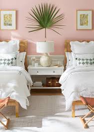 Great coastal theme upholstered chairs with arms and without, as well as wicker chairs with coastal theme upholstered cushions. Airy Coastal Cottage Bedroom Inspiration Encouragement Hello Lovely