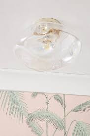 Mckenzie Iridescent Flush Mount Anthropologie Flush Ceiling Lights Bathroom Ceiling Light Flushmount Ceiling Lights