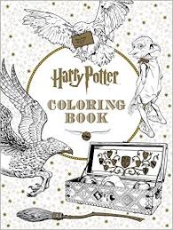 Coloring pages information title : Harry Potter Coloring Book For Adults Colouring Book Addict