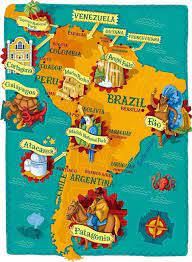 Admin mapas, mapas países april 19, 2016july 8, 2016comprar mapas de países transporte 15 $us. Conformada Por Trece Paises Soberanos Mapa De America Del Sur Mapas Ilustrados Bitacoras De Viaje