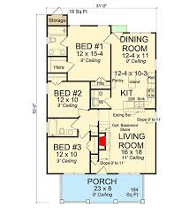 However, cottages can stand alone as well, serving as the primary residence for someone who has downsized their home. 3 Bedroom Cottage With Options 52219wm Architectural Designs House Plans