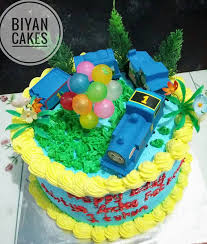 Layanan pt kereta api indonesia (persero) meliputi angkutan penumpang dan barang. Biyancakes Kue Tart Ulang Tahun Tema Kereta Facebook