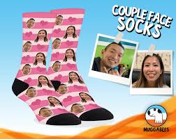 Print your face on a real sublimated crew socks. Original Customized Printed Custom Sock Unique Personal Pets Face Socks Birthday Christmas Gifts Couple Lover Socks Present Sock Socks Aliexpress