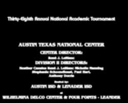 MATHEMATICS PENTATHLON®