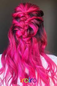 Iroiro 310 Uv Reactive Pink Neon Vegan Cruelty Free Semi Permanent Hair Color Dyed Hair Semi Permanent Hair Color Hair Color Pink