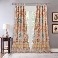 These curtain panels are offered in seven colors and two sizes. Barefoot Bungalow Olympia Curtain Panel Set Of 2 On Sale Overstock 17285780
