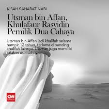 Utsman adalah seorang yang saudagar yang kaya tetapi sangatlah dermawan. Sahabatnabi Trsene V Twitter