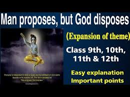 Coralwatch provides the opportunity for passionate people, who care about corals and reef conservation, to learn about coral health monitoring, data collection, reefs health and how to deliver positive messages to inspire and educate audiences about the. Man Proposes But God Disposes Expansion Of Idea Proverb Slogan Thought Idioms Essay Youtube