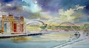 Tyne Bridges Newcastle Paintings Of Newcastle By Alan Reed Seascapes Art Unique Paintings British Art